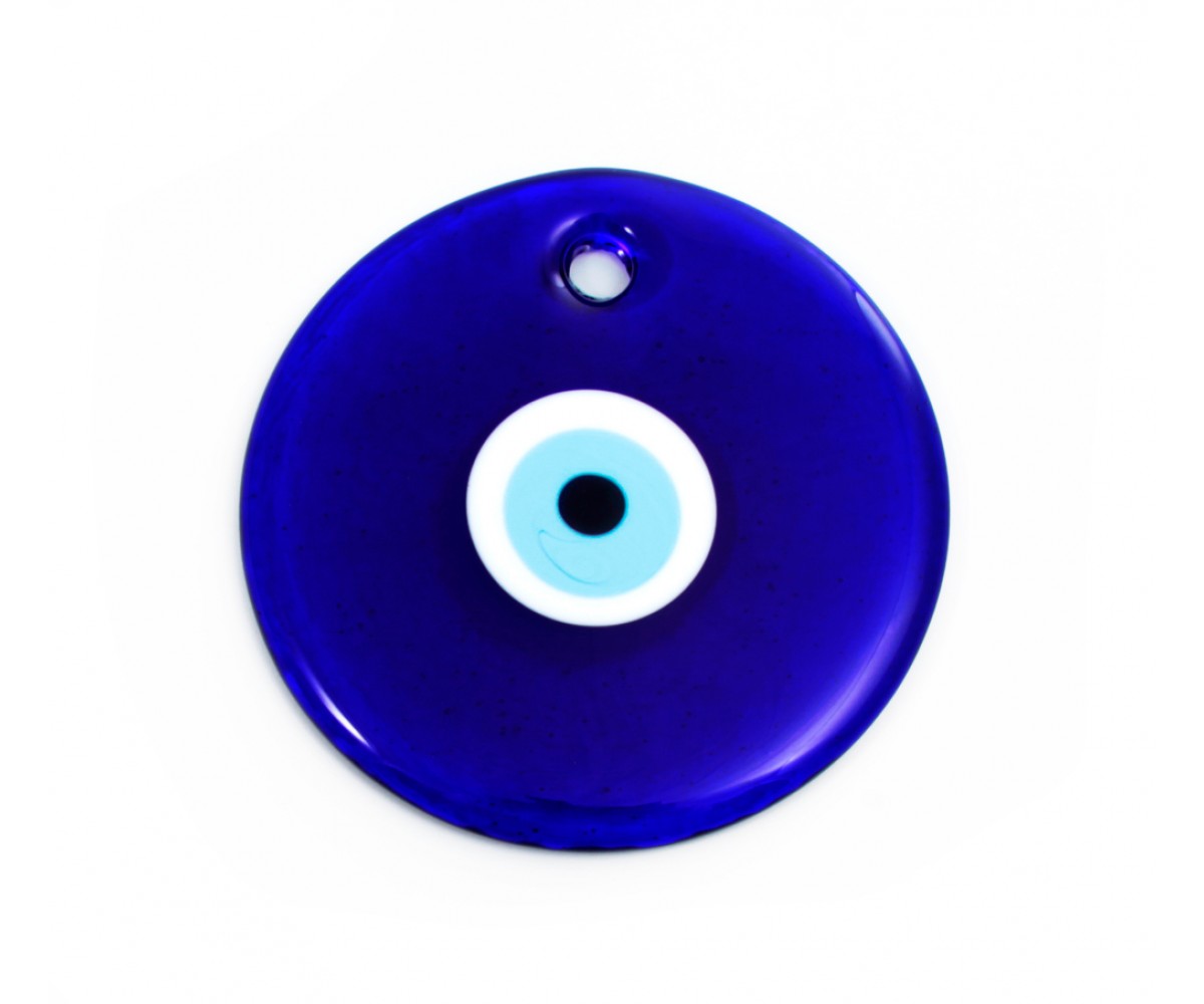 Glass Evil Eye Bead -  11 cm / 4.33 in for evil eye protection