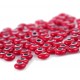 Evil Eye Beads Red Double Sided Without Hole - 50 pcs for evil eye protection
