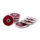 Silver Evil Eye Beads Red Double Hook - 20 pcs for evil eye protection