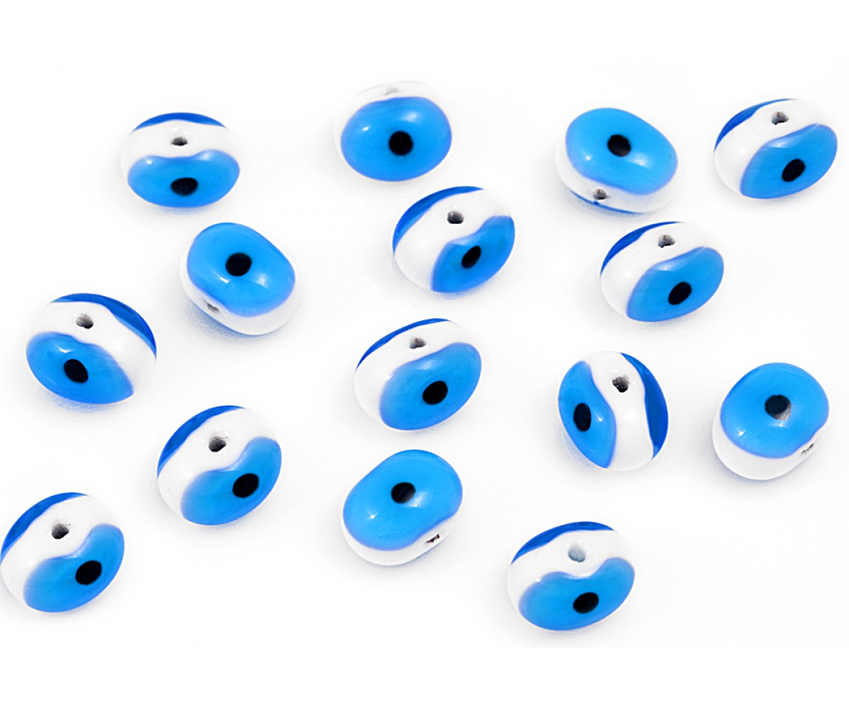 Unique Evil Eye Beads - 10 pcs for evil eye protection
