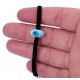 Blue Evil Eye Macrame Bracelet for evil eye protection