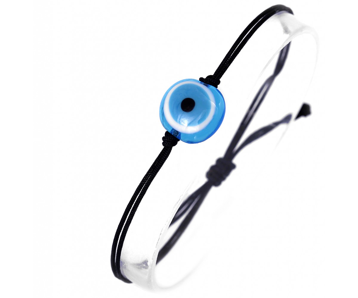 Evil Eye Black Cord Bracelet for evil eye protection