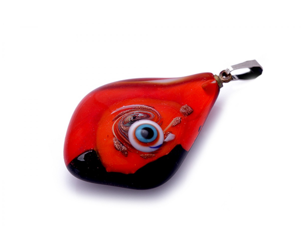 Glass Evil Eye Pendant for evil eye protection