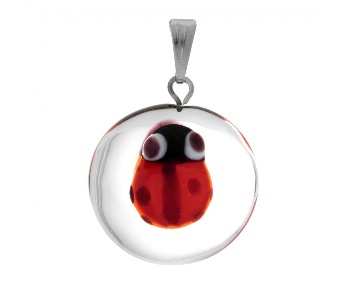 Lucky Ladybird Eye Charm for evil eye protection