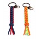 Box Knot Paracord Keychain for evil eye protection