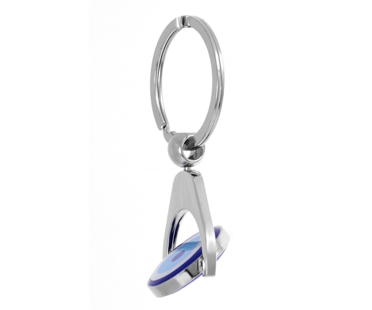 Lucky Eye Spinning Key chain for evil eye protection