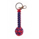 Paracord Keychain Double Woven Globe Knot