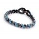 Luxury Silver Bracelet with Nano Turquoise Stones