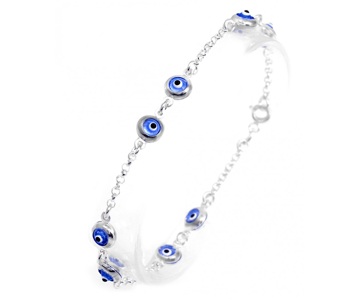 Turkish Blue Evil Eye Bracelet for evil eye protection