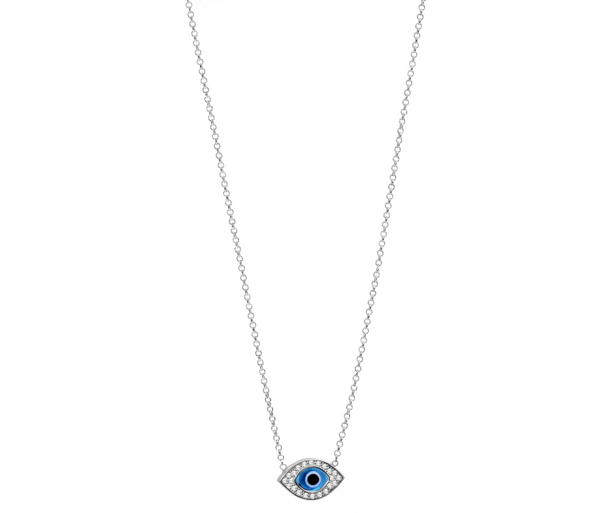 Celebrity Evil Eye Necklace for evil eye protection