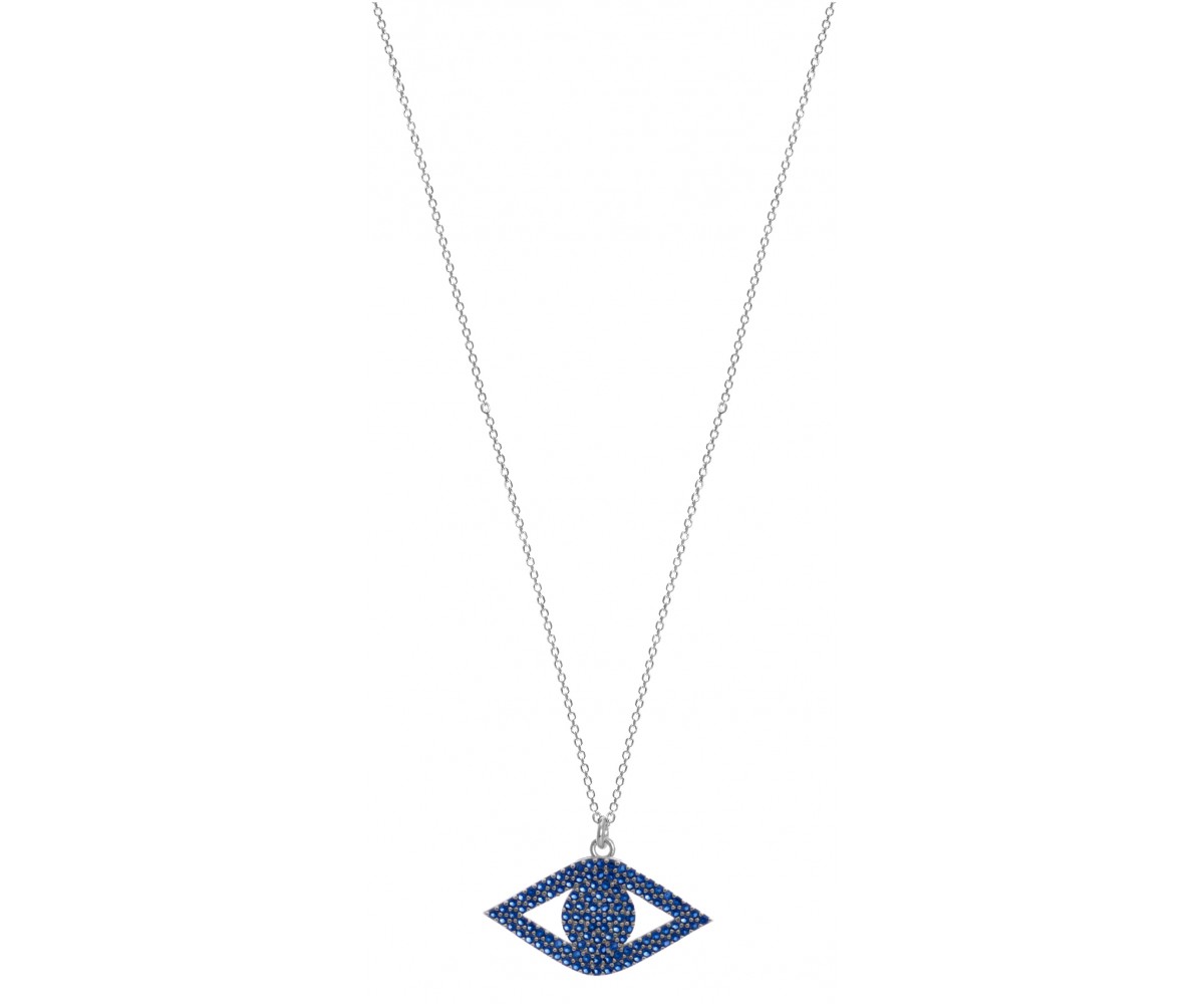 Celebrity Inspired Lucky Eye Necklace for evil eye protection
