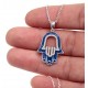 Designer Hand of Hamsa Necklace for evil eye protection