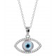 Evil Eye Pendant Necklace for evil eye protection
