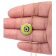 Green Evil Eye Necklace for evil eye protection