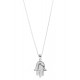 Hamsa Hand Love Necklace for evil eye protection