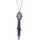 Hand of Fatima Evil Eye Protection Tassel Necklace
