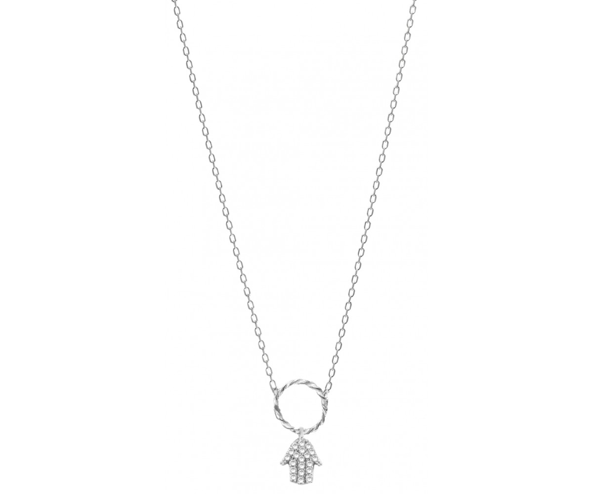 Hand of Fatima Necklace for evil eye protection