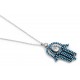 Hand of Hamsa Necklace for evil eye protection