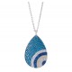 Luxury Evil Eye Drop Necklace for evil eye protection