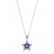 Sterling Silver Star Necklace for evil eye protection