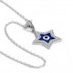 Sterling Silver Star Necklace for evil eye protection