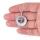Sterling Silver Tree of Life Necklace for evil eye protection