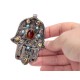 Vintage Hamsa or Hand of Fatima Necklace