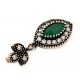 Vintage Emerald Pendant