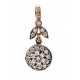 Vintage Style Round Pendant for evil eye protection