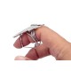 Silver Butterfly Ring with Flying Mechanism for evil eye protection