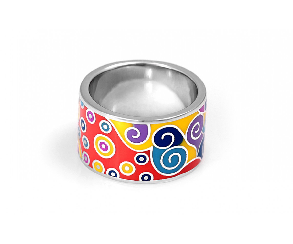 Evil Eye Midi Ring with Colorful Evil Eyes for evil eye protection