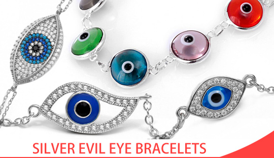 Evil Eye Bracelet Silver